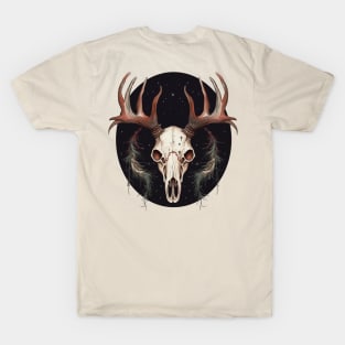 Boho Deer Skull T-Shirt